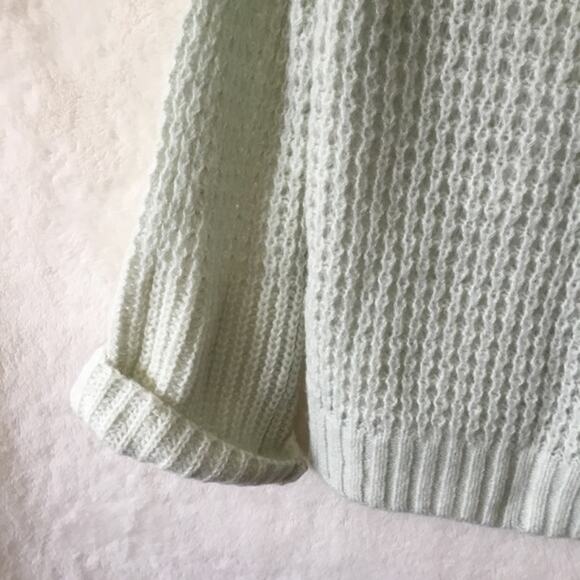 Anthropologie Maeve Mint Bell-Sleeve Sweater - Picture 13 of 16